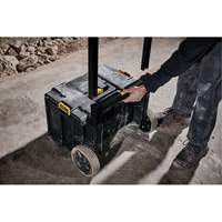 Boîte &agrave; outils roulante ToughSystem 2,0, 23-69/100" x 19-79/100" x 38-7/10", Noir Moffatt Supply & Specialties