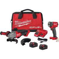 Ensemble de meuleuse et cl&eacute; &agrave; choc compacte M18 Fuel, Lithium-ion, 18 V Moffatt Supply & Specialties