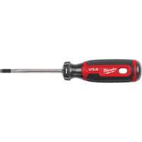 Cabinet Screwdriver, 3/16" Tip, Round, 170 mm L, Cushion Grip Handle Moffatt Supply & Specialties