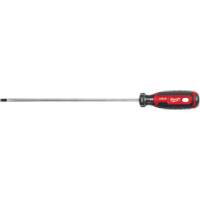 Cabinet Screwdriver, 1/4" Tip, Round, 363 mm L, Cushion Grip Handle Moffatt Supply & Specialties
