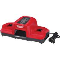 Super chargeur &agrave; double baie simultan&eacute;e M18, 18 V, Lithium-ion Moffatt Supply & Specialties