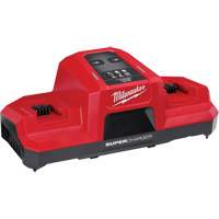 Super chargeur &agrave; double baie simultan&eacute;e M18, 18 V, Lithium-ion Moffatt Supply & Specialties