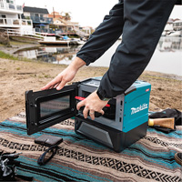 40V Max XGT Cordless Microwave Oven (Tool Only), 350 W/500 W, Black/Blue Moffatt Supply & Specialties