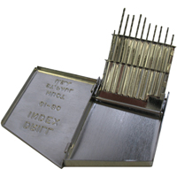 Jobber Length Drill Set, 20 Pieces, High Speed Steel Moffatt Supply & Specialties
