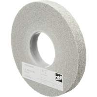 Meules d'&eacute;barbage EXL Scotch-Brite, 8" x 1", Arbre de 3", Oxyde d'aluminium Moffatt Supply & Specialties