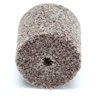 Scotch-Brite Cut & Polish Unitized Wheel, 1" x 1", 3/16"-7 Arbor, Medium Grit, Aluminum Oxide Moffatt Supply & Specialties