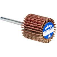 High Performance Micro-Mini Flap Wheel, Aluminum Oxide, 60 Grit, 3/4" x 3/4" x 1/8" Moffatt Supply & Specialties
