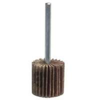 Super Finish Mini Flap Wheel, Aluminum Oxide, 60 Grit, 1-3/16" x 1/4" x 1/4" Moffatt Supply & Specialties