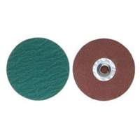 Quick-Change Discs, 3" Dia., 36 Grit, Zirconia Alumina Moffatt Supply & Specialties