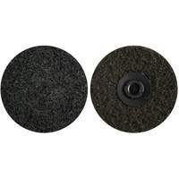 Disques non tiss&eacute;s &agrave; changement rapide, 3" dia., Grain Extra grossier, Oxyde d'aluminium Moffatt Supply & Specialties
