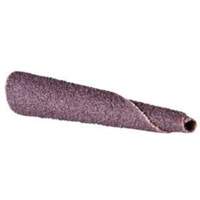 Cartouche de bande abrasive conique ALO, 240 Grain, 5/16" dia., Oxyde d'aluminium, 1-1/2" lo, 1/4" Dimension de l'arbre Moffatt Supply & Specialties