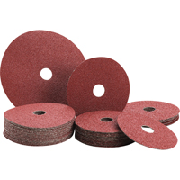 Disques en fibre, C&eacute;ramique, 24, 7" Dia x 7/8" Arbre Moffatt Supply & Specialties