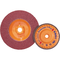 Enduro-Flex Stainless Flap Disc, 4-1/2" x 5/8"-11, Type 27, 40 Grit, Zirconia Alumina Moffatt Supply & Specialties