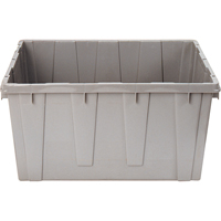 Nesting Container, 21.1" W x 17.7" D x 12" H, Grey Moffatt Supply & Specialties