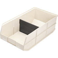 1800 Series Akro-Bin, 11" W x 7" H x 20-1/2" D, Beige Moffatt Supply & Specialties
