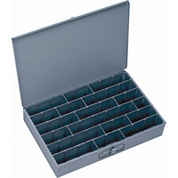 Compartment Scoop Boxes, 12" W x 18" D x 3" H, 17 Compartments Moffatt Supply & Specialties