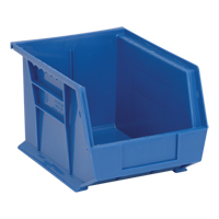 Ultra Stack & Hang Bin, 8-1/4" W x 7" H x 10-3/4" D, Blue Moffatt Supply & Specialties