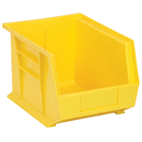 Ultra Stack & Hang Bin, 8-1/4" W x 7" H x 10-3/4" D, Yellow Moffatt Supply & Specialties