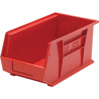 Ultra Stack & Hang Bin, 8-1/4" W x 7" H x 14-3/4" D, Red Moffatt Supply & Specialties
