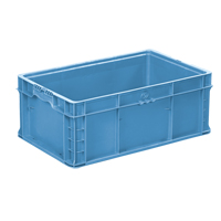 Syst&egrave;me de contenants d'exp&eacute;dition 4845 de StakPak Plus, 15" la x 24" p x 9,5" h, Bleu royal Moffatt Supply & Specialties
