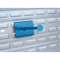 Supports fixes pour contenants - Accessoires pour panneaux &agrave; fentes Moffatt Supply & Specialties