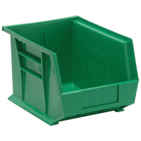 Ultra Stack & Hang Bin, 8-1/4" W x 7" H x 10-3/4" D, Green Moffatt Supply & Specialties