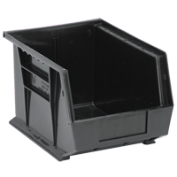 Ultra Stack & Hang Bin, 8-1/4" W x 7" H x 10-3/4" D, Black Moffatt Supply & Specialties