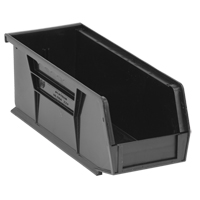 Ultra Stack & Hang Bin, 4-1/8" W x 4" H x 10-7/8" D, Black Moffatt Supply & Specialties