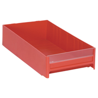 Cabinet Drawer, 5-5/8" W x 11" D x 2-1/2" H, Red Moffatt Supply & Specialties