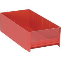Cabinet Drawer, 5-5/8" W x 11" D x 3-5/16" H, Red Moffatt Supply & Specialties