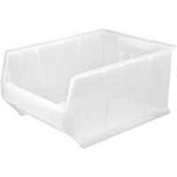 Contenants Hulk, 18-1/4" la, 12" h x 23-7/8" p, Transparent Moffatt Supply & Specialties