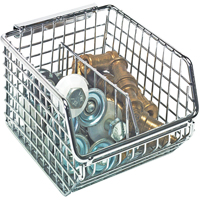 Bacs en fil m&eacute;tallique empilables et suspendables Moffatt Supply & Specialties