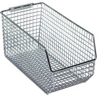 Bacs en fil m&eacute;tallique empilables et suspendables Moffatt Supply & Specialties
