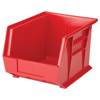 Stack & Hang Bin, 8-1/4" W x 7" H x 10-3/4" D, Red Moffatt Supply & Specialties