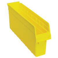 Bacs pour &eacute;tag&egrave;re Store-Max, 4-3/8" la x 8" H x 17-7/8" p, Jaune, Capacit&eacute; 56 lb Moffatt Supply & Specialties
