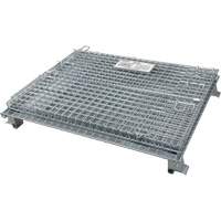 Conteneur repliable en m&eacute;tal grillag&eacute;, 40" la x 48" p x 42" h, Capacit&eacute; de 4000 lb Moffatt Supply & Specialties