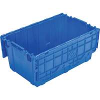 Bac emboîtable FP243C FliPak, 26,9" x 16,9" x 12,1", Bleu Moffatt Supply & Specialties