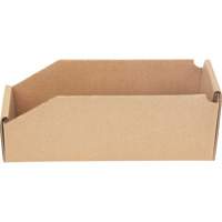 Boîtes profondes en carton ondul&eacute;, 3-3/4" la x 11-1/4" p x 4-1/2" h, Beige Moffatt Supply & Specialties