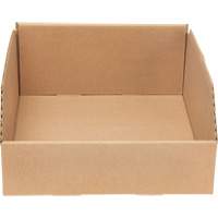 Boîtes profondes en carton ondul&eacute;, 9-3/4" la x 11-1/4" p x 4-1/2" h, Beige Moffatt Supply & Specialties