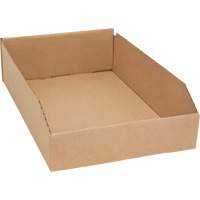 Boîtes profondes en carton ondul&eacute;, 11-3/4" la x 17-1/4" p x 4-1/2" h, Beige Moffatt Supply & Specialties