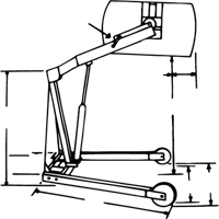 Manipulateurs de barils Hydra-Lift, Capacit&eacute; 55 gal. US (45 gal. imp.) Moffatt Supply & Specialties