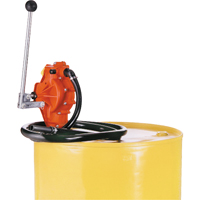 Transfer Pumps, Thermoplastic, 32 oz./Stroke, Fits 55 Gal./33 gal. Moffatt Supply & Specialties