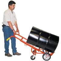 Diable &agrave; Barils Ergonomique A/Roulettes Pivotantes, Fabriqu&eacute; en Acier, 55 - 85 gal. US (45 - 70 gal. imp.) Moffatt Supply & Specialties