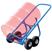Rough Terrain Drum Truck, Steel Construction, 30 - 85 US Gal. (25 - 70.8 Imperial Gal.) Moffatt Supply & Specialties