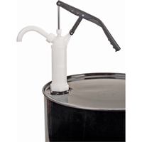 Lever-Type Drum Pump, PTFE, 14 oz./Stroke, Fits 5-55 Gal. Moffatt Supply & Specialties