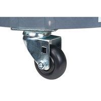 Socle roulant pour baril de confinement des fuites, 24,25" dia. X 7,625" h, Cap. de d&eacute;versement 1,5 gal. US Moffatt Supply & Specialties