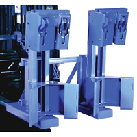 Manipulateur de barils MORSPEED 1500 pour chariot &eacute;l&eacute;vateur, Pour 30 - 85 gal. US (25 - 70 gal. imp.) Moffatt Supply & Specialties