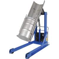Portable Hydraulic Drum Dumper, For 30 - 55 US Gal. (25 - 45.8 Imperial Gal.) Moffatt Supply & Specialties
