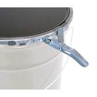 Couvercle de seau en acier avec levier verrouillable avec homologations des Nations Unies Moffatt Supply & Specialties