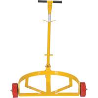 Lo-Profile Drum Caddy, Steel Construction, 30 US Gal. (24.9 Imperial Gal.)/5 US Gal. (4.1 Imperial Gal.)/55 US Gal. (45.8 Imperial Gal.) Moffatt Supply & Specialties